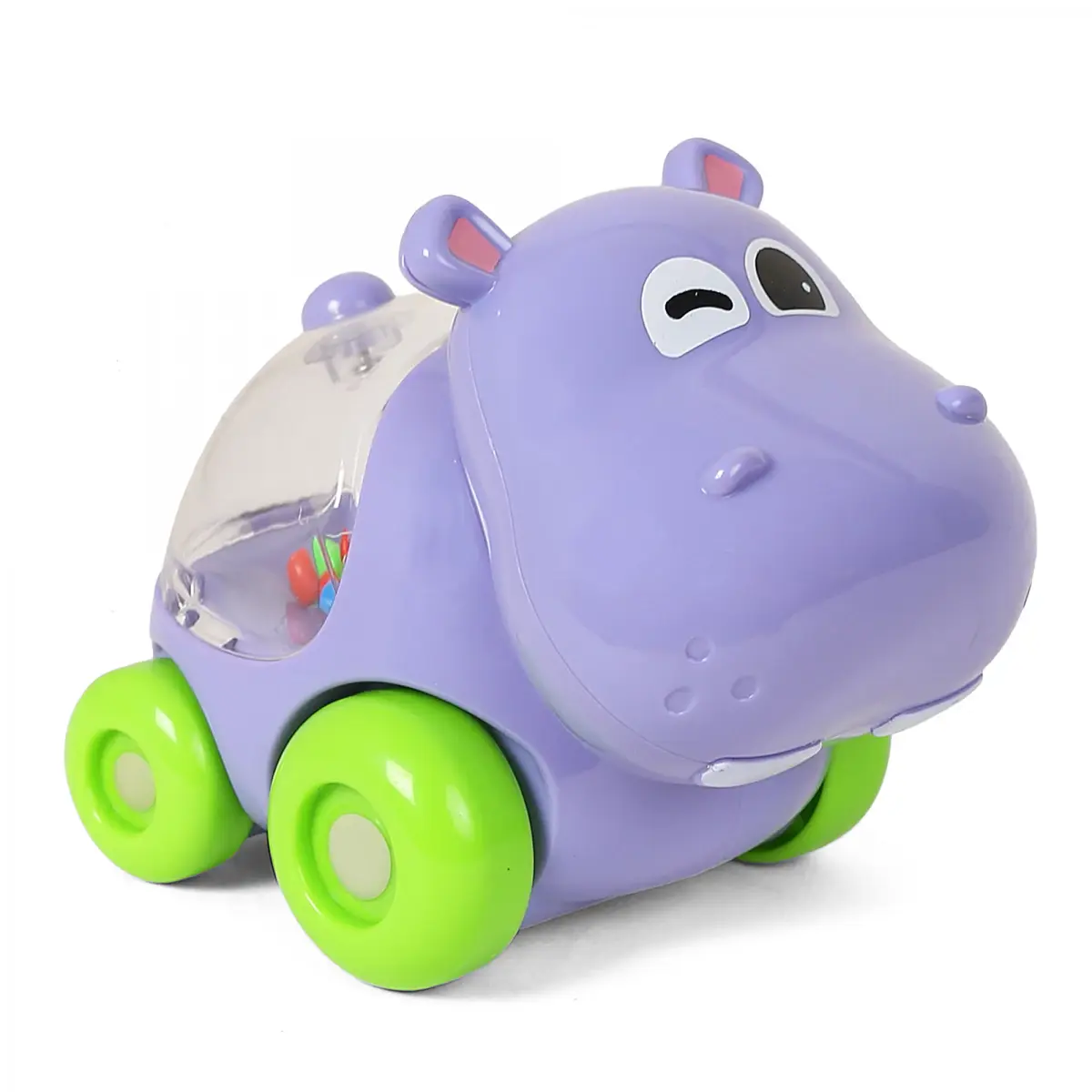 Shooting Star Push and Play Hippo Taxi Multicolour 12M+