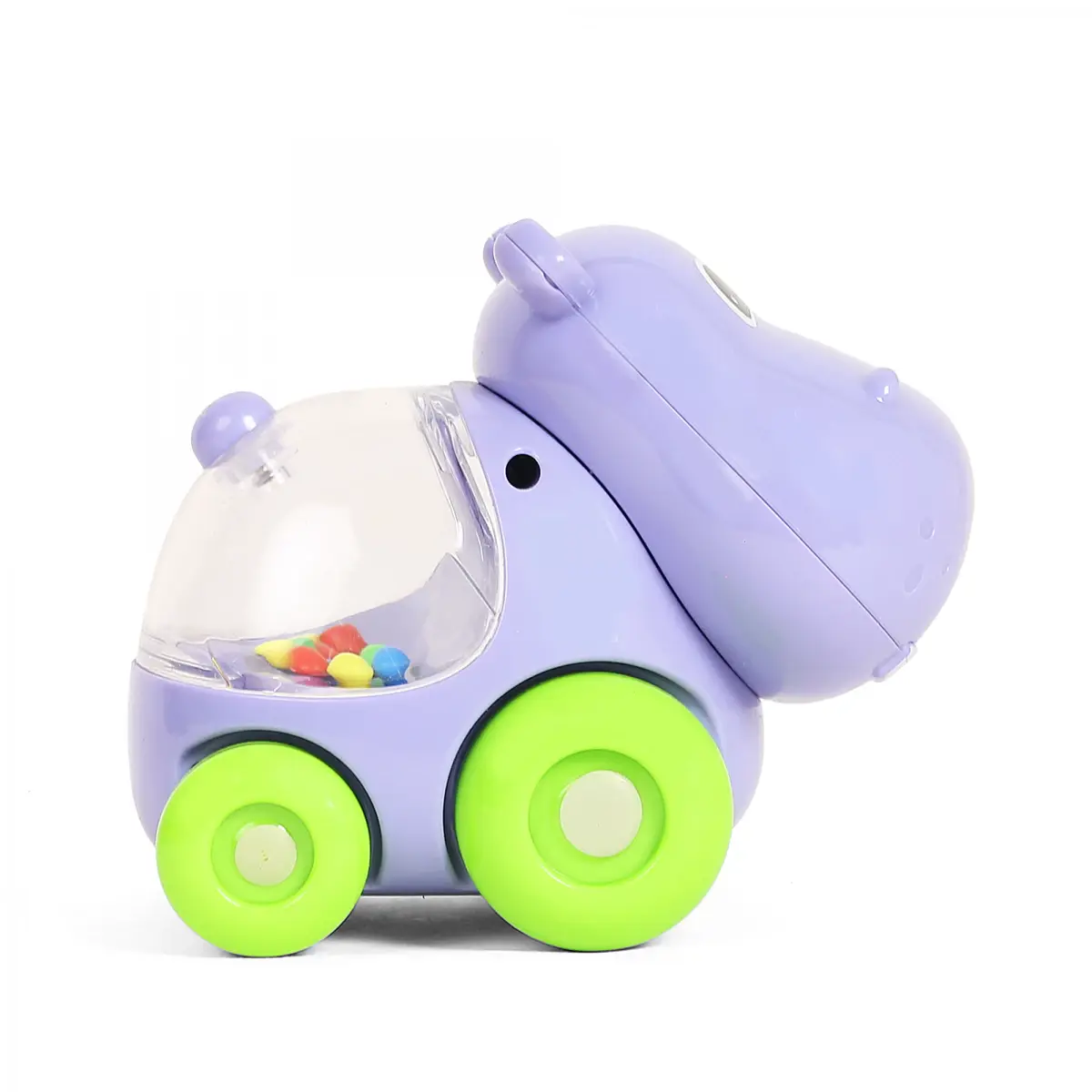 Shooting Star Push and Play Hippo Taxi Multicolour 12M+