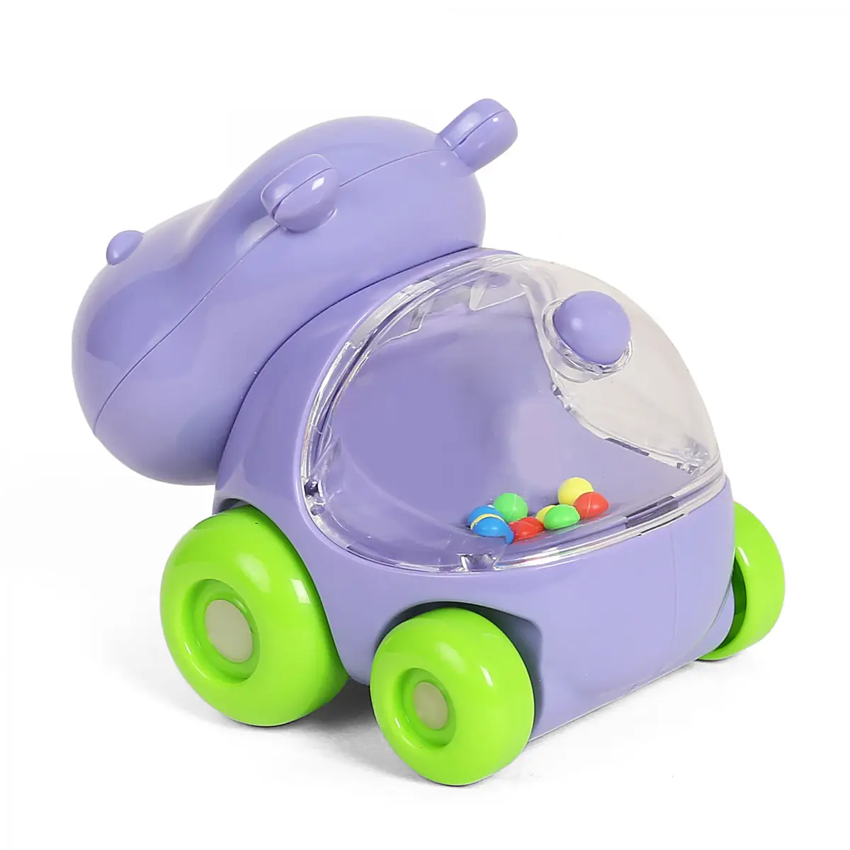 Shooting Star Push and Play Hippo Taxi Multicolour 12M+