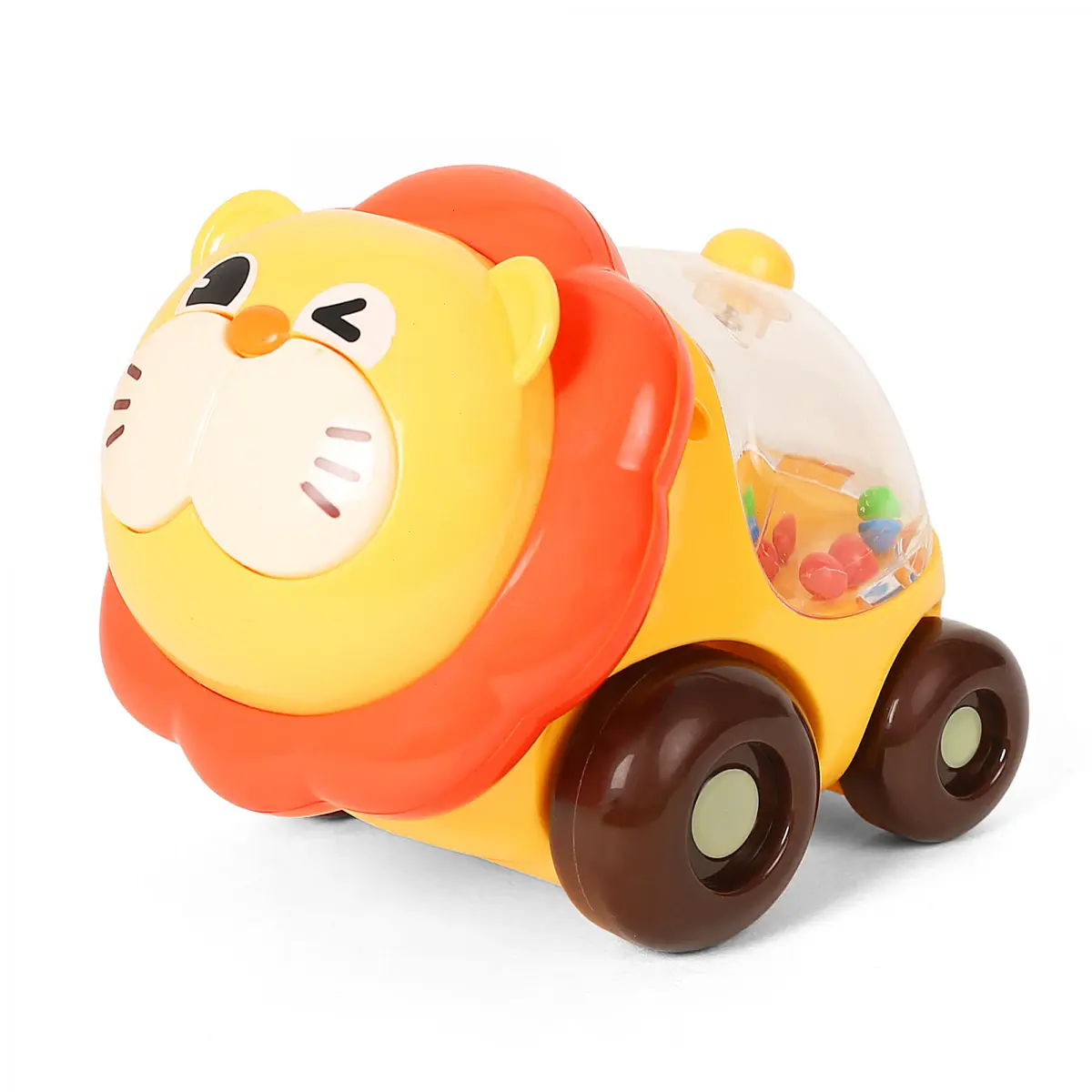 Shooting Star Push and Play Lion Taxi Multicolour 12M+