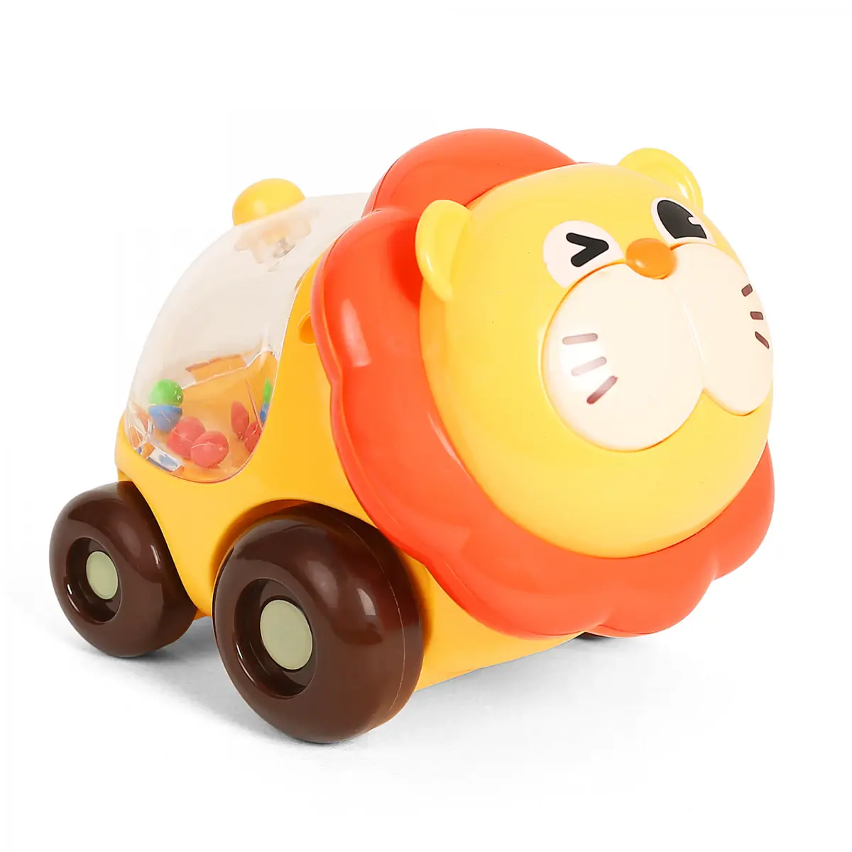 Shooting Star Push and Play Lion Taxi Multicolour 12M+