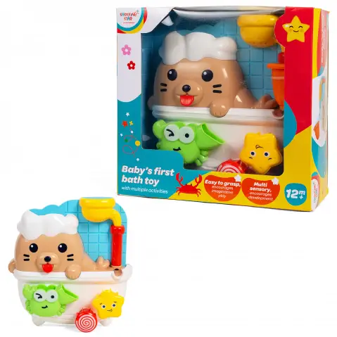 Shooting Star Baby's First Bath Toy with Multiple Activities, 12M+, Multicolour