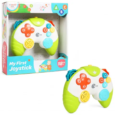 Shooting Star My First Joystick, Musical Toys for Kids, 18M+, Multicolour