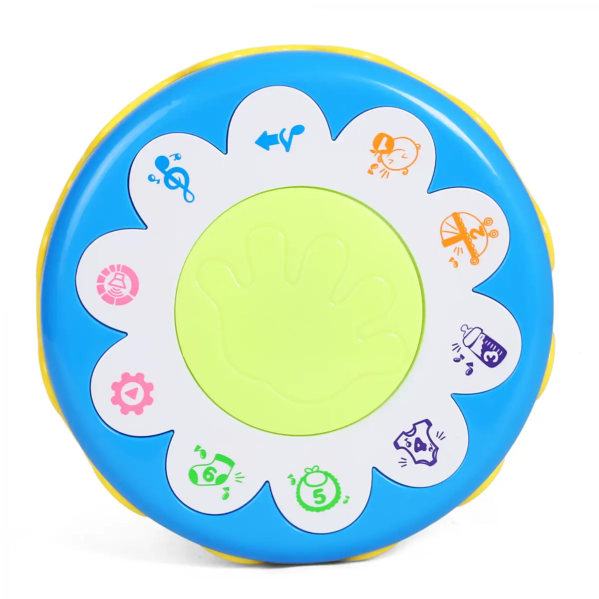 Shooting Star Muscial Drum with Multiple Music Modes, 18M+, Multicolour