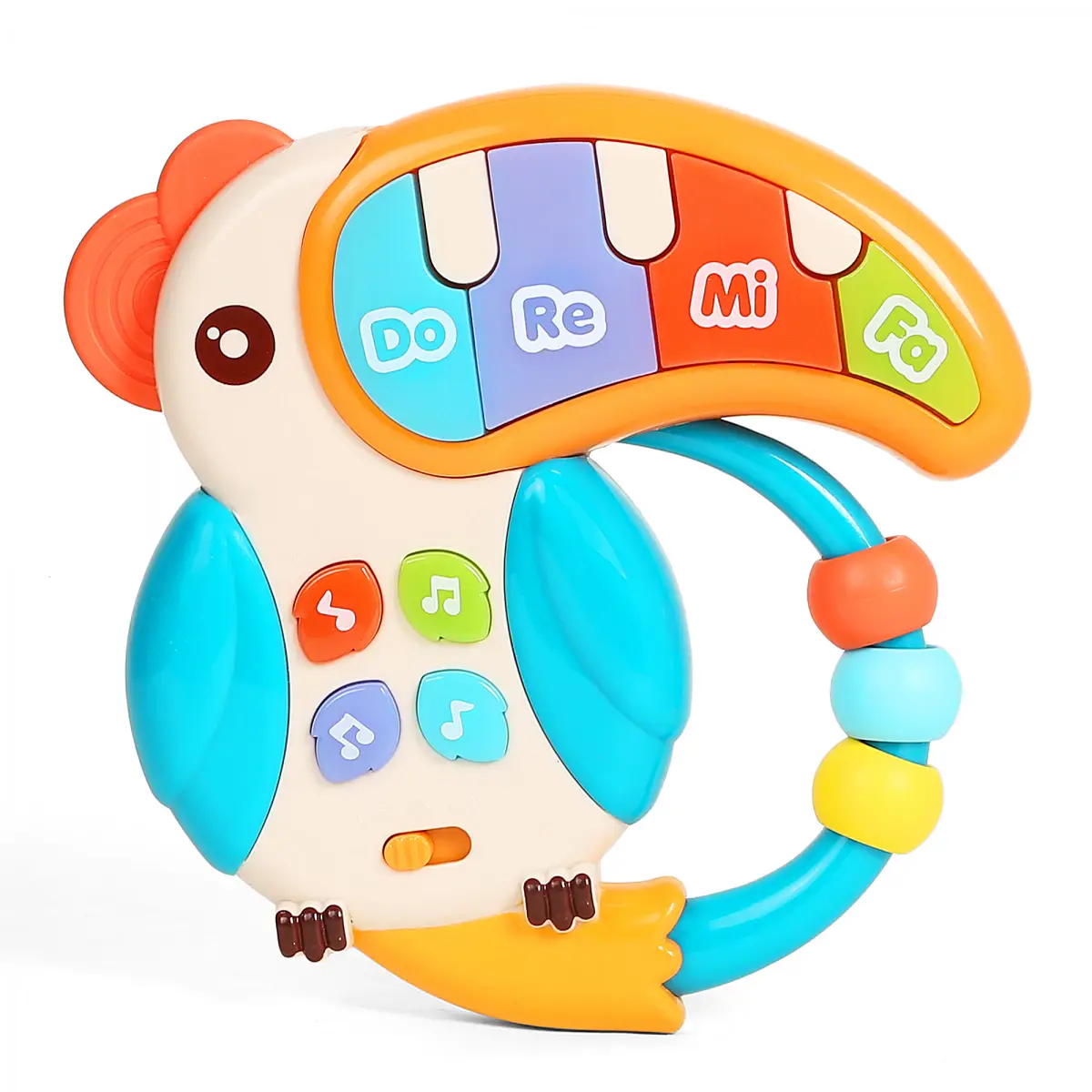 Shooting Star My Musical Toucan with Multiple Musical Modes & Teether, 18M+, Multicolour