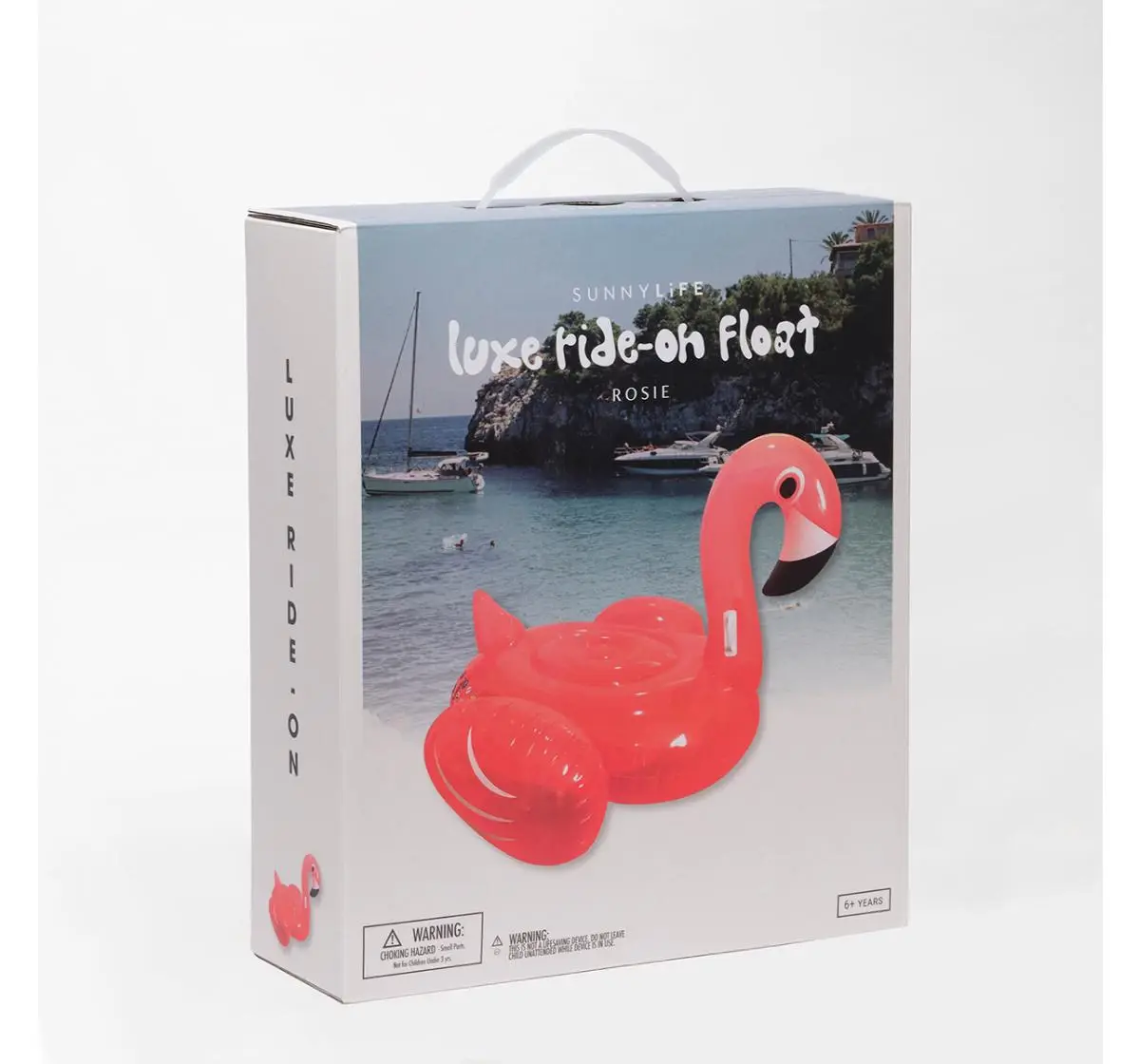 SUNNYLiFE Luxe Ride On Float Rosie Watermelon, Inflatables, 10Y+