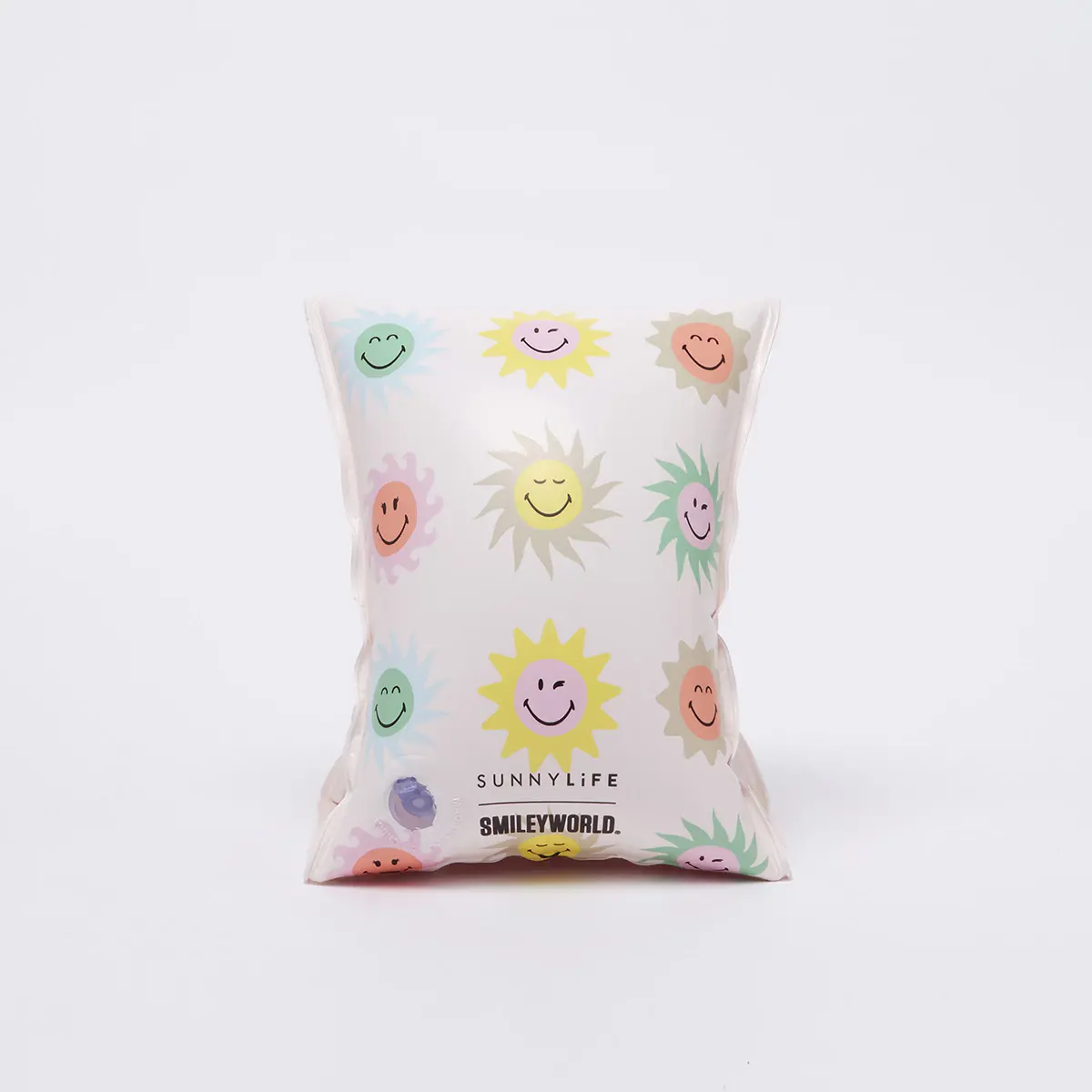 SUNNYLiFE Buddy Float Bands Smiley World Sol Sea, Inflatables, 3Y+