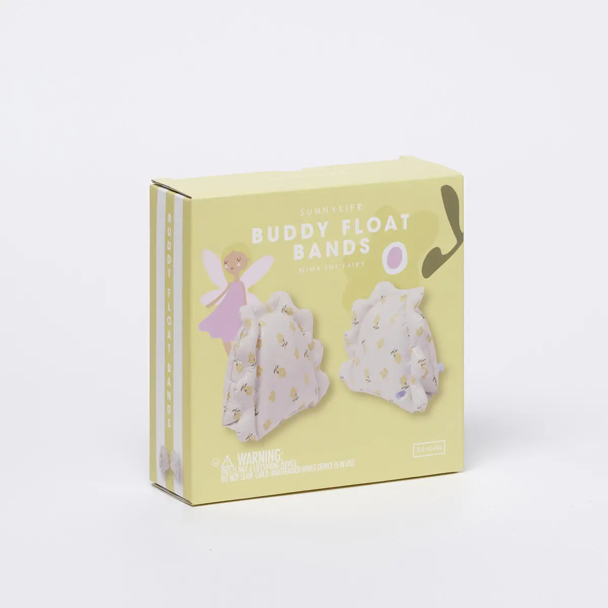 SUNNYLiFE Buddy Float Bands Mima The Fairy Lemon Lilac, Inflatables, 3Y+