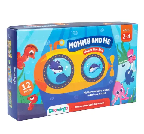 Bloomingo Mommy and Me Under The Sea Puzzle, 2Y+