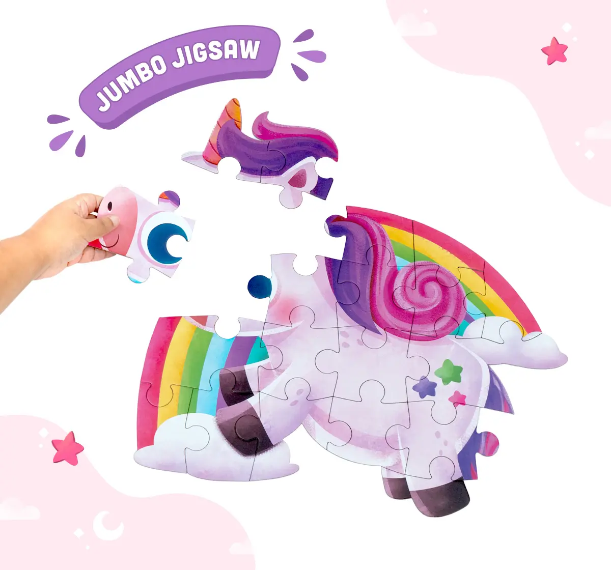 Bloomingo My First Puzzle Unicorn And Fairy, 2Y+