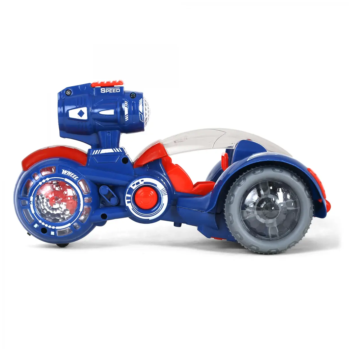 Ralleyz 3 Wheel Light Up Transforming Trikes for Kids, 3Y+, Multicolour