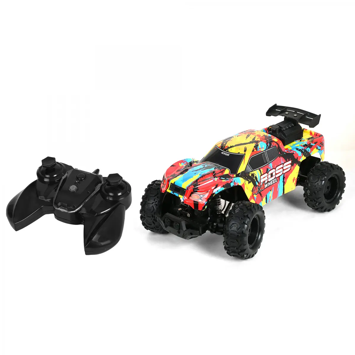 Ralleyz Super Spray Remote Control Stunt Car, 1:10 Scale, Multicolour, 3Y+