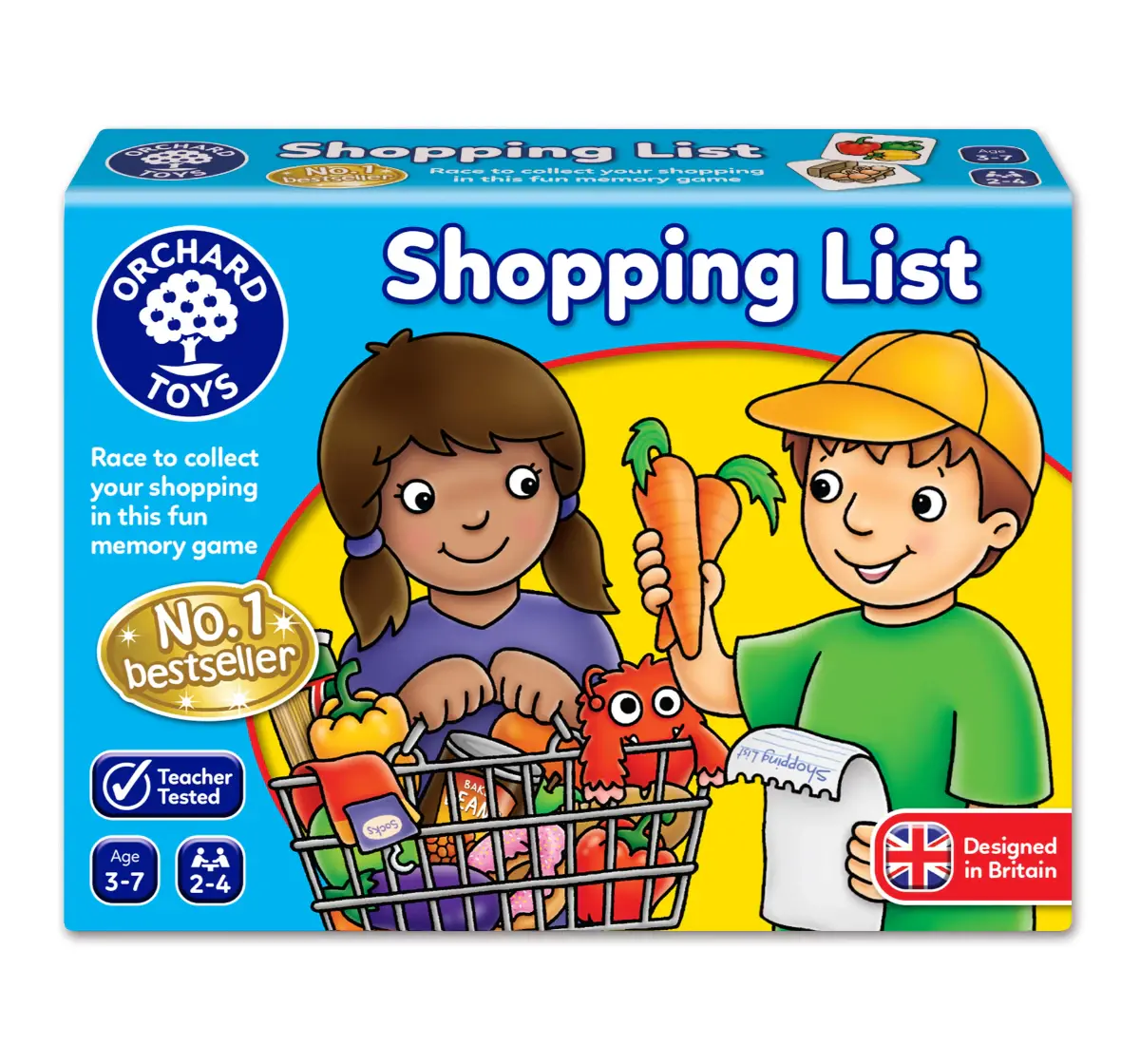 Orchard Toys Shopping List, Memory Game, 3Y+