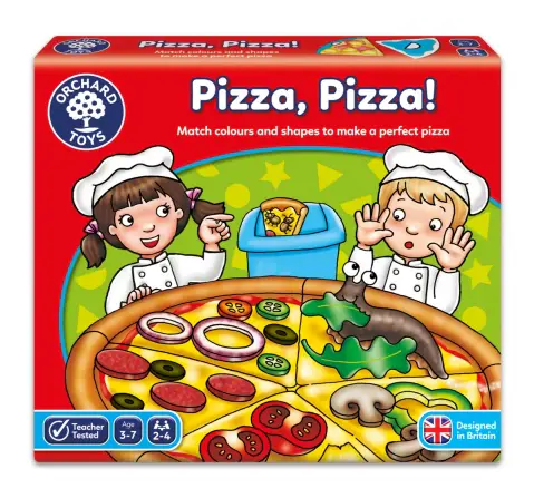 Orchard Toys Pizza, Pizza, Educational Game, 3Y+