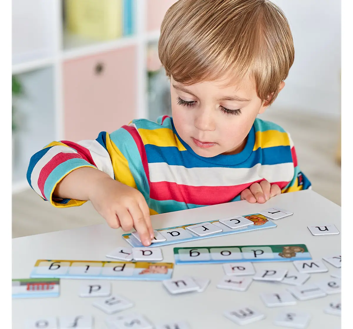 Orchard Toys Match And Spell, Reading And Spelling Activity And Game, 4Y+