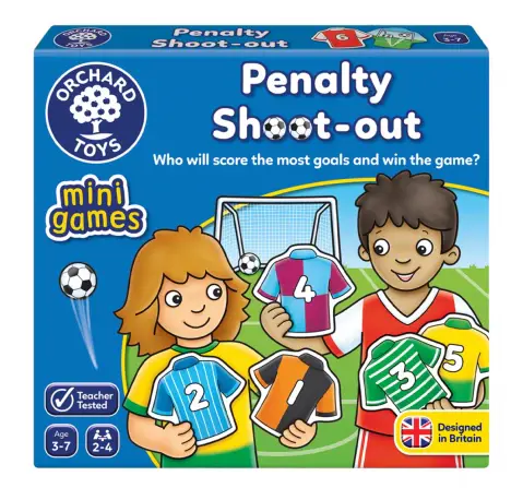 Orchard Toys Penalty Shoot-Out, Numbers And Counting Game, 3Y+