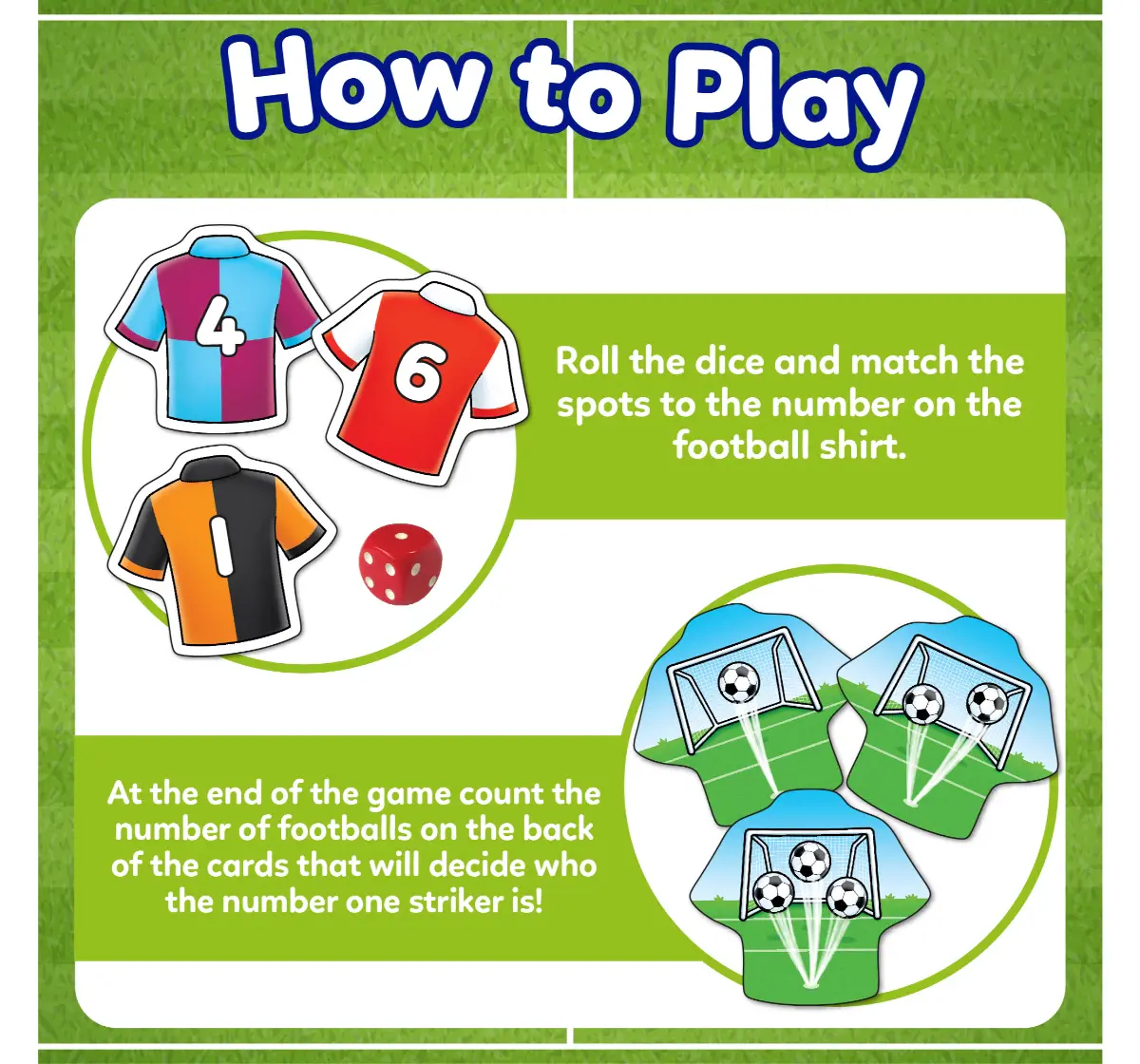 Orchard Toys Penalty Shoot-Out, Numbers And Counting Game, 3Y+