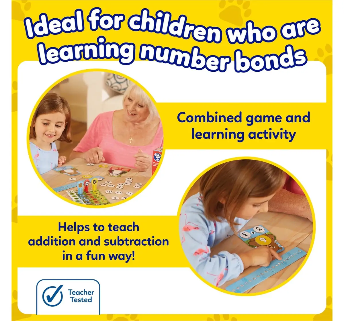 Orchard Toys Number Bears, Addition And Subtraction Maths Game, 5Y+