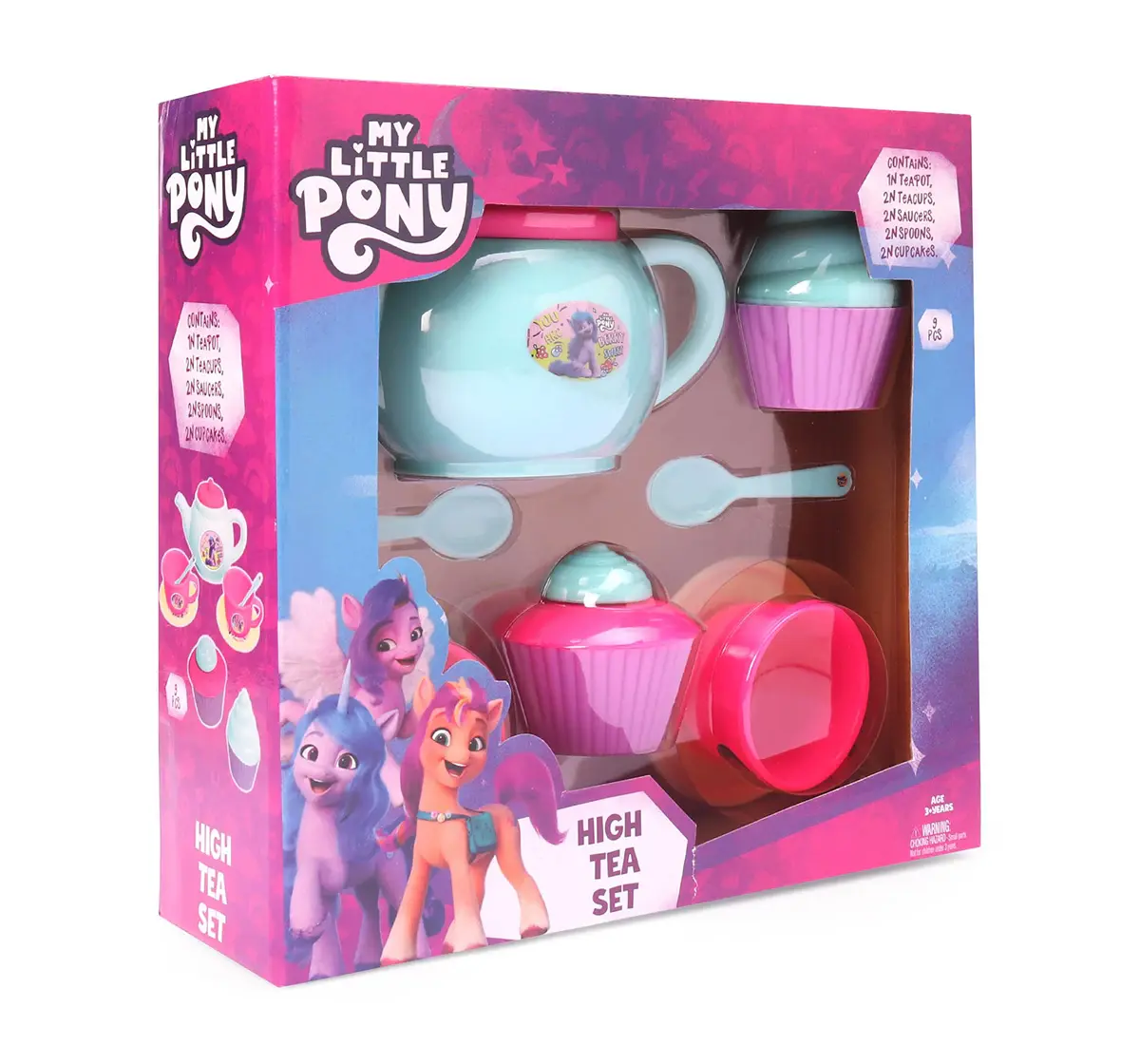 Striders Enchanting My Little Pony High Tea Set, 3Y+
