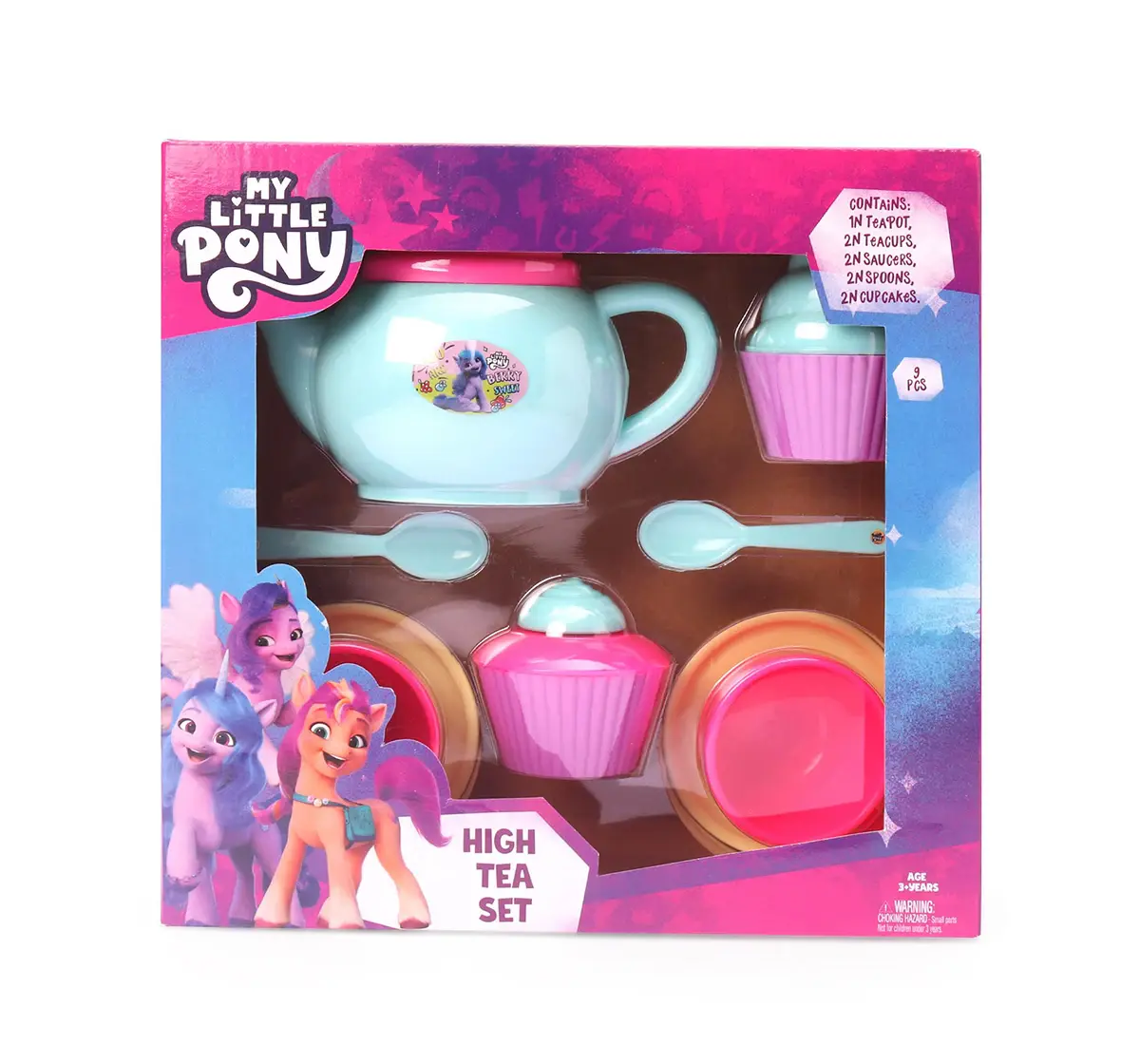 Striders Enchanting My Little Pony High Tea Set, 3Y+