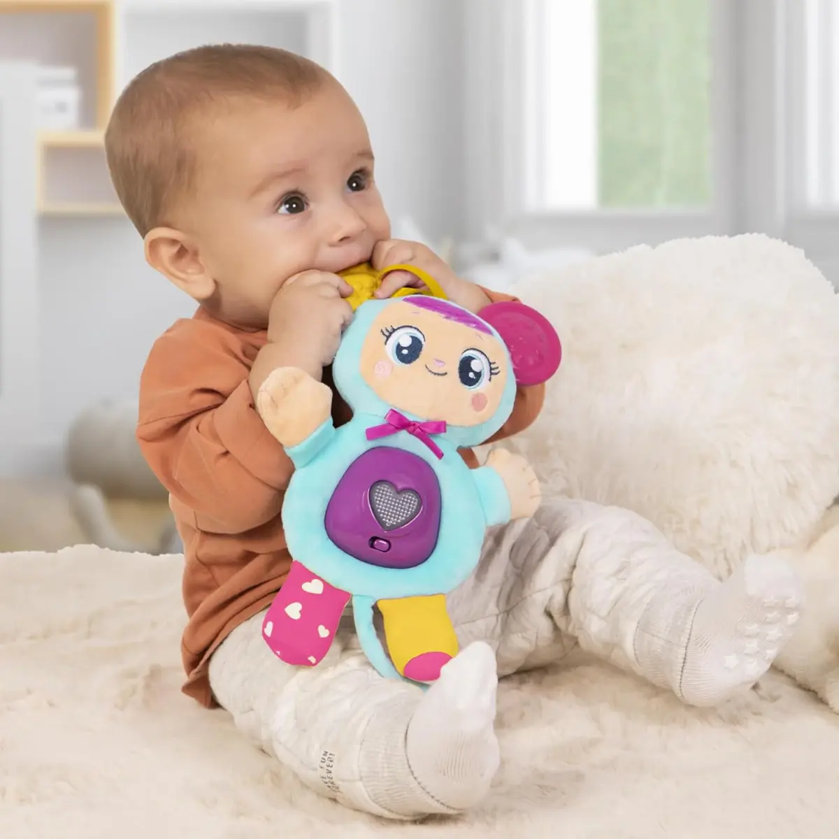 My Little Cry Babies Pink Lala Baby Hugs, 3M+, Multicolour