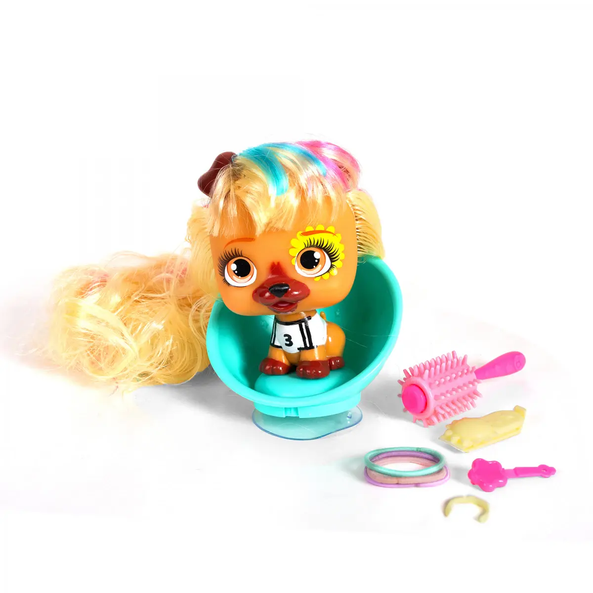 VIP Pets Series, 1 Figure & 5 Accessories, 3Y+, Multicolour