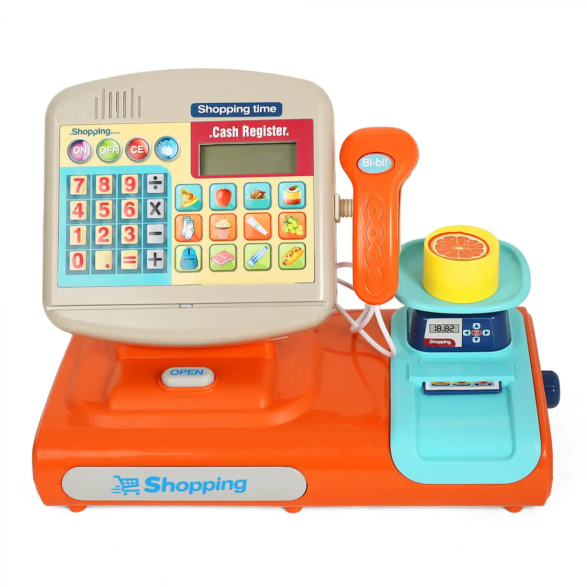 Kingdom Of Play Cash Registery with Accessories, 3Y+, Multicolour