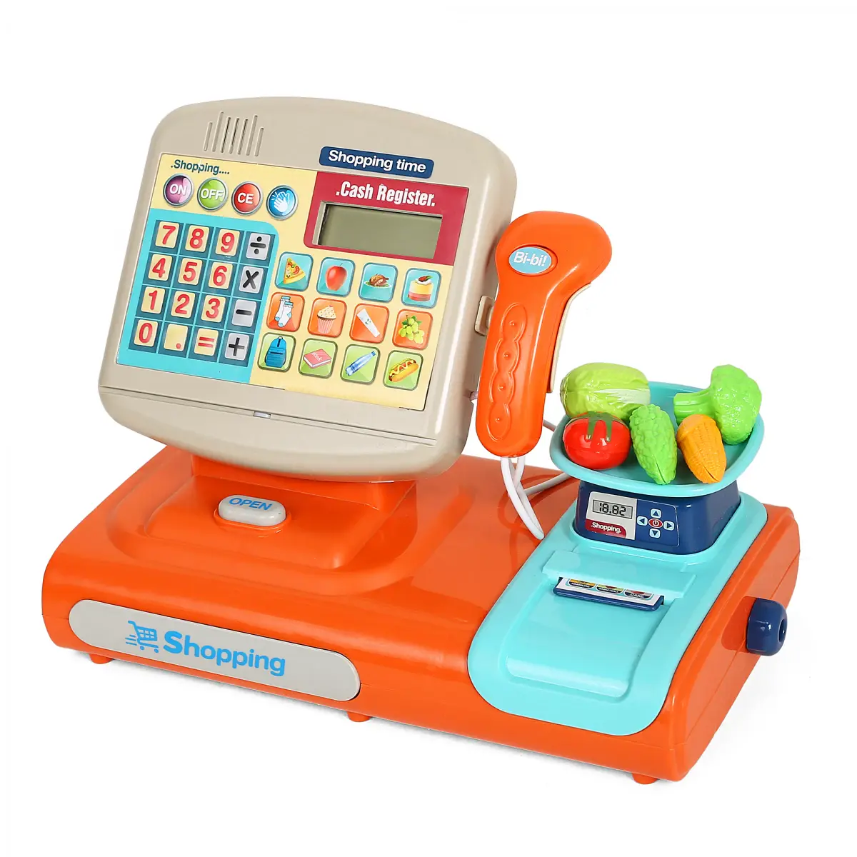 Kingdom Of Play Cash Registery with Accessories, 3Y+, Multicolour