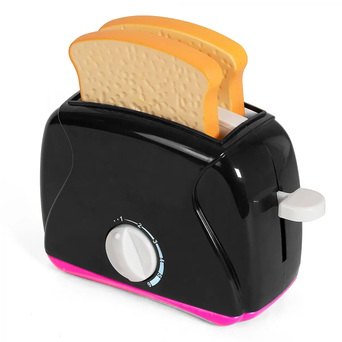 Kingdom Of Play Toaster: My First Appliance with Bread Slices, 3Y+, Multicolour