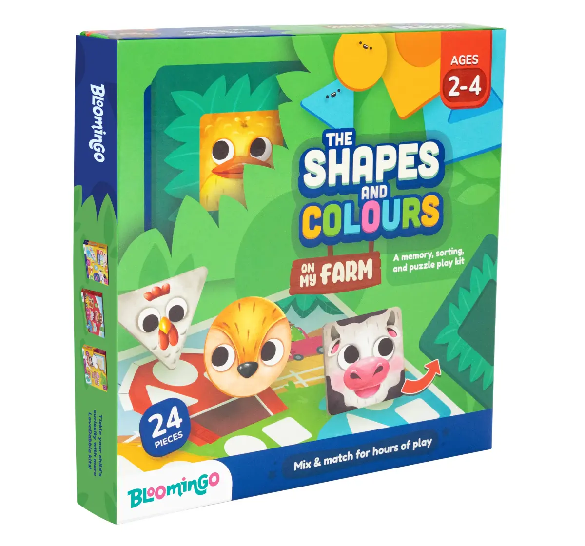 Bloomingo - The Shapes and Colours on My Farm, 2Y+