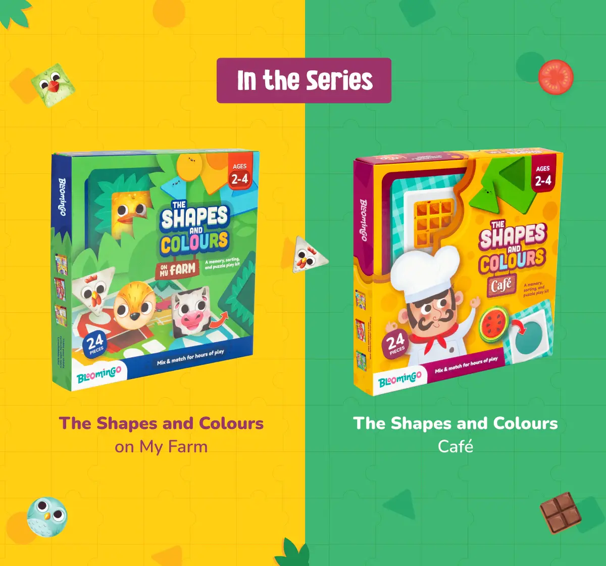 Bloomingo - The Shapes and Colours on My Farm, 2Y+