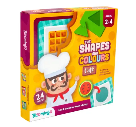 Bloomingo The Shapes and Colours Café, 2Y+