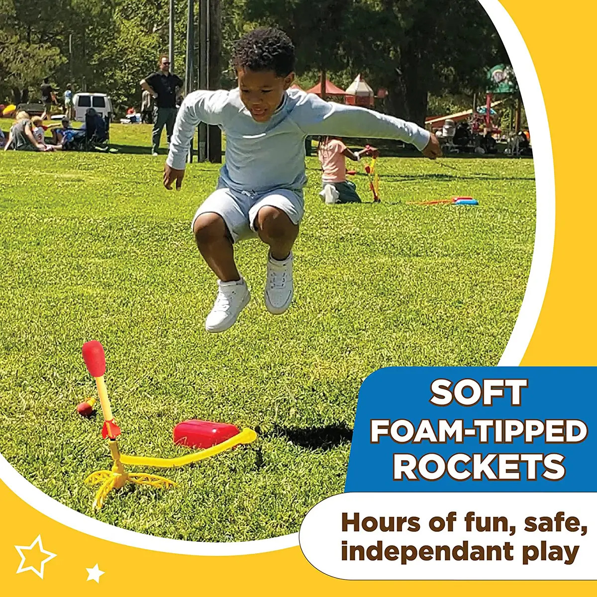 Stomp Rocket Original Ultra Car Launcher For Kids of Age 5Y+, Multicolour
