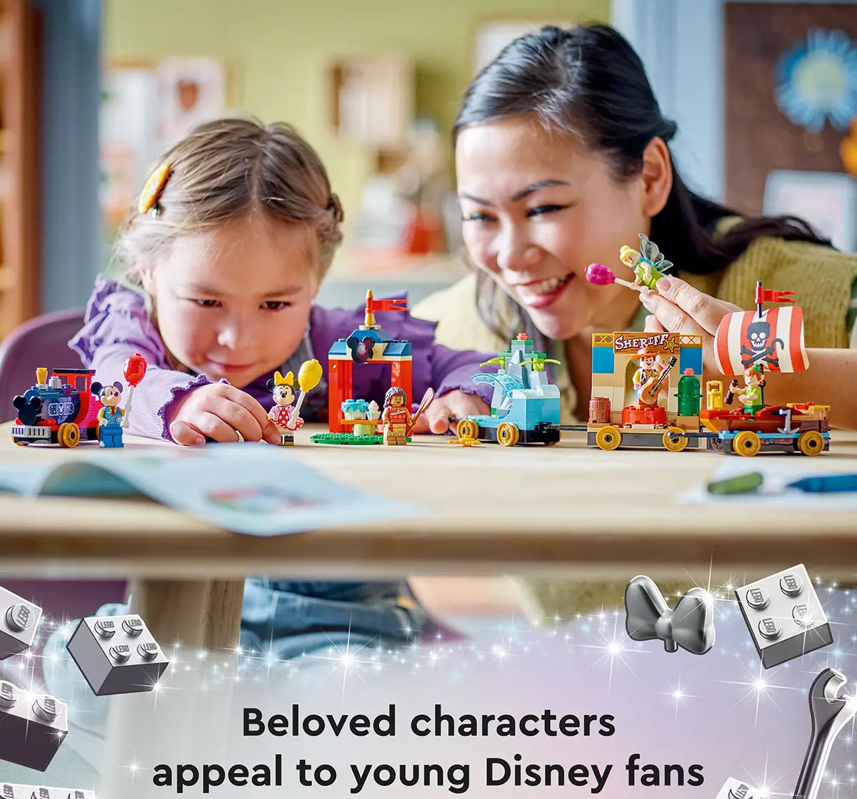 Lego Disney: Disney Celebration Train 43212 Building Toy Set (200 Pieces), 4Y+