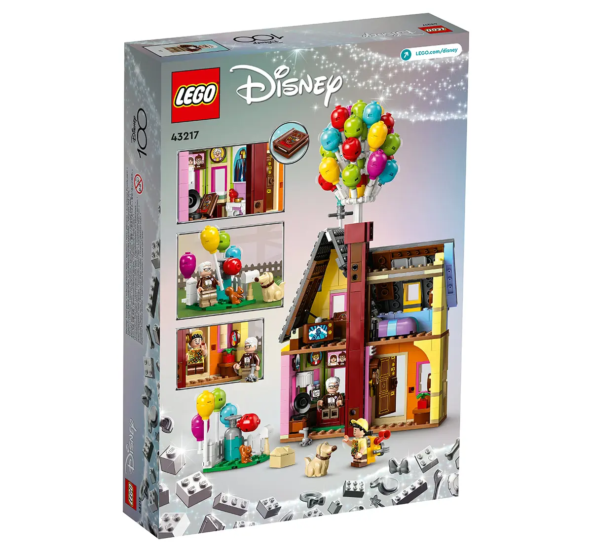 Lego Disney And Pixar Up House 43217 Building Toy Set (598 Pieces), 9Y+