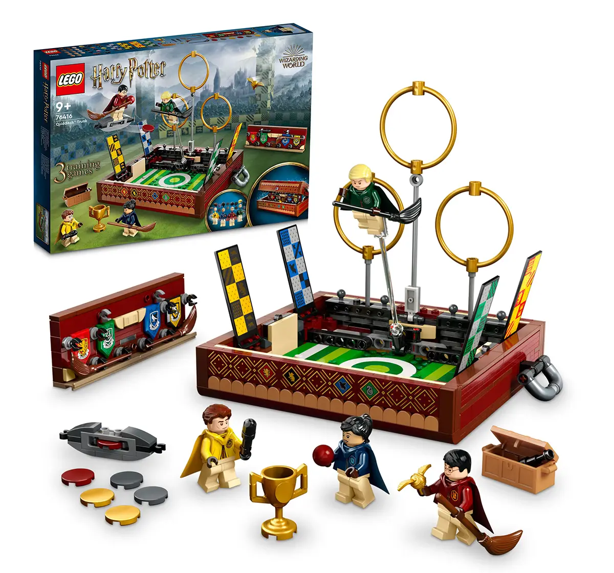 Lego Harry Potter Quidditch Trunk 76416 Building Toy Set (599 Pieces), 9Y+