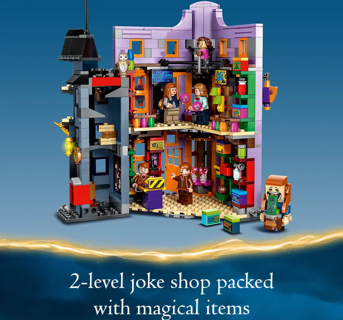Lego Harry Potter Diagon Alley: Weasleys Wizard Wheezes 76422 (834 Pieces), 8Y+