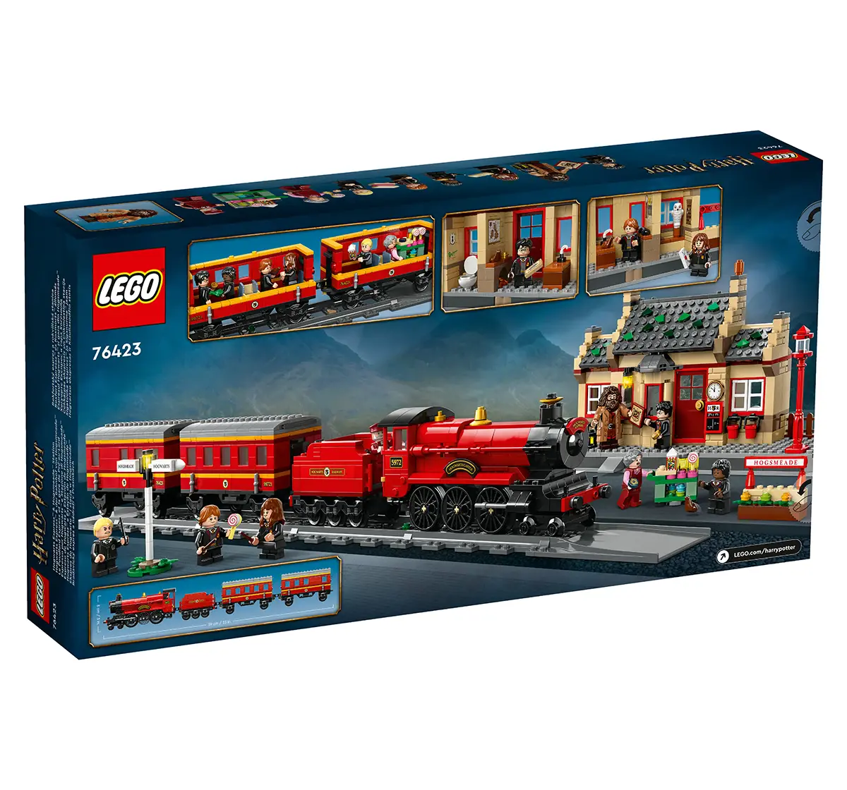 Lego Harry Potter Hogwarts Express & Hogsmeade Station 76423 (1,074 Pieces), 8Y+