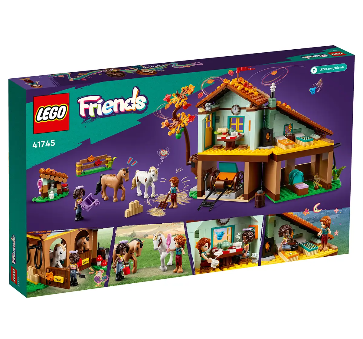 Lego Friends AutumnS Horse Stable 41745 Building Toy Set (545 Pieces), 7Y+
