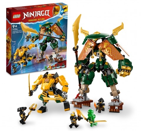 Lego Ninjago Lloyd And ArinS Ninja Team Mechs 71794 Building Toy Set (764 Pieces), 9Y+