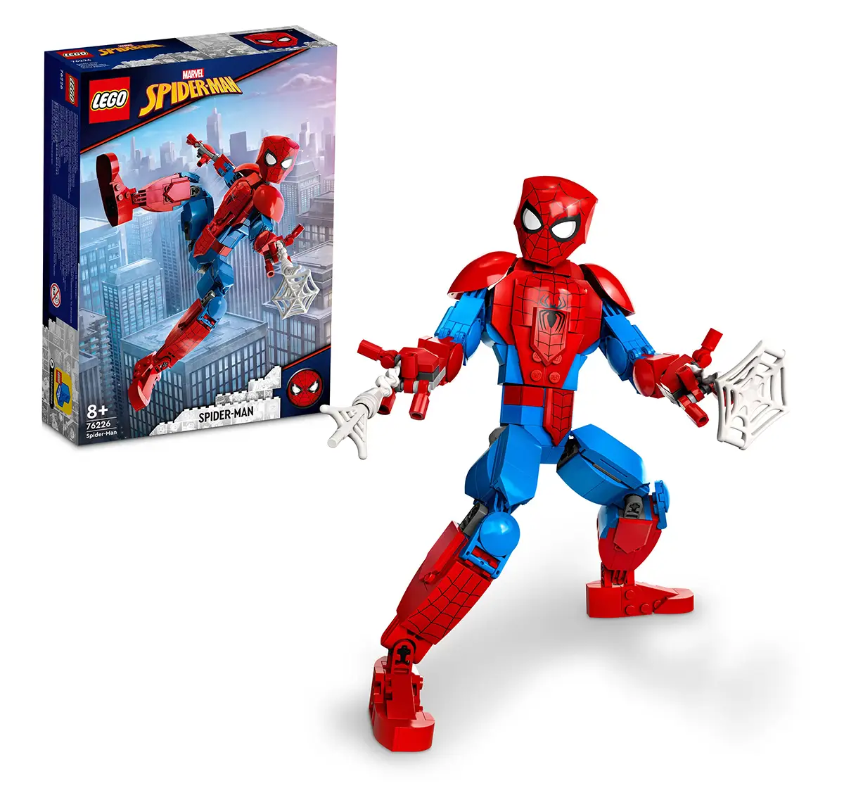 Lego Marvel Spider-Man Figure 76226 Building Kit (258 Pieces), 8Y+