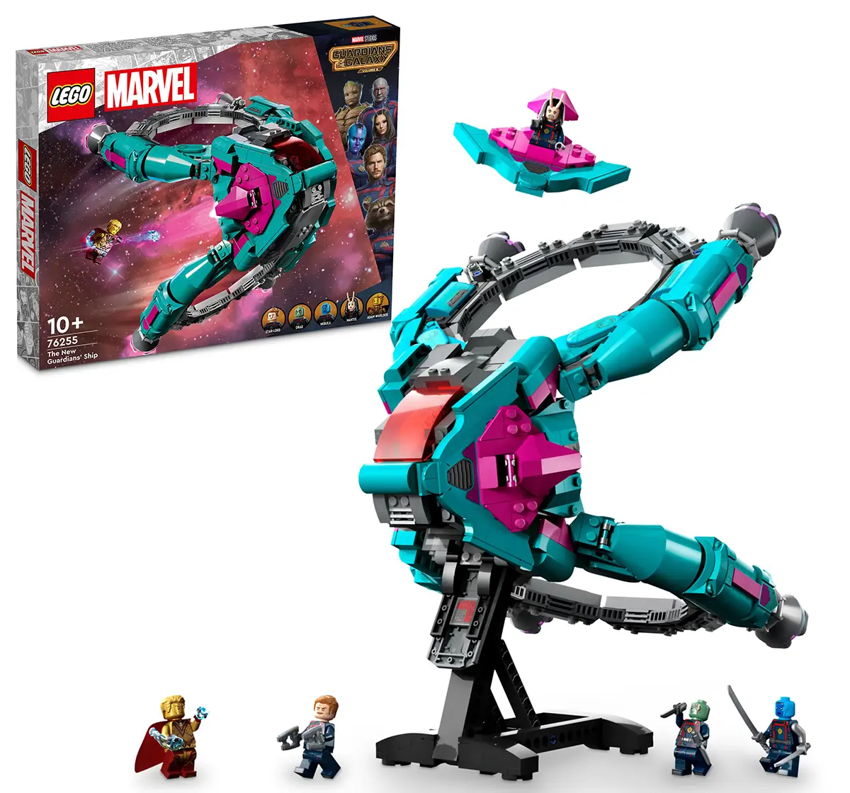 Lego Marvel The New Guardians Ship 76255 Building Toy Set (1,108 Pieces), 10Y+