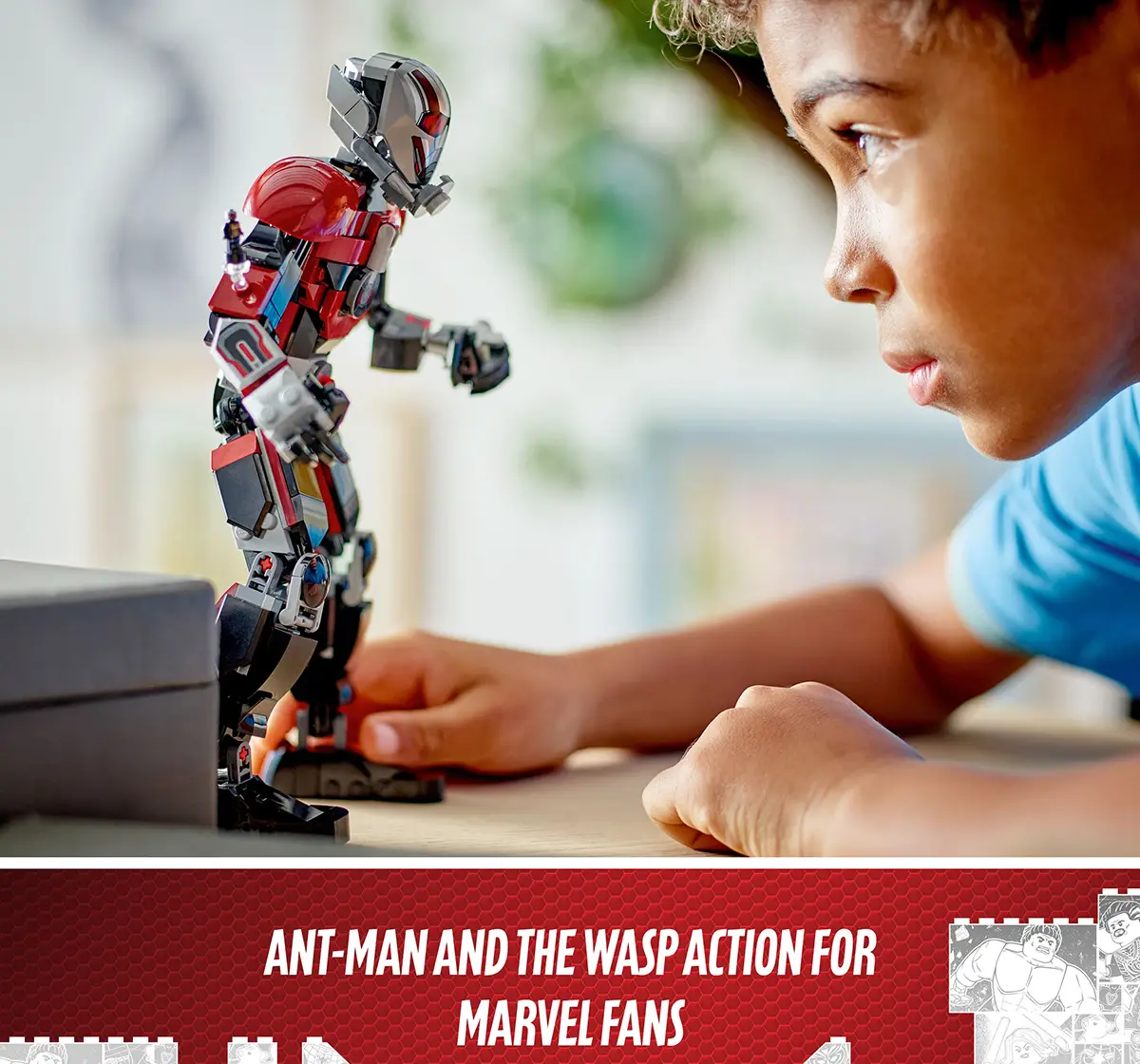 Lego Marvel Ant-Man Construction Figure 76256 Building Toy Set (289 Pieces), 8Y+