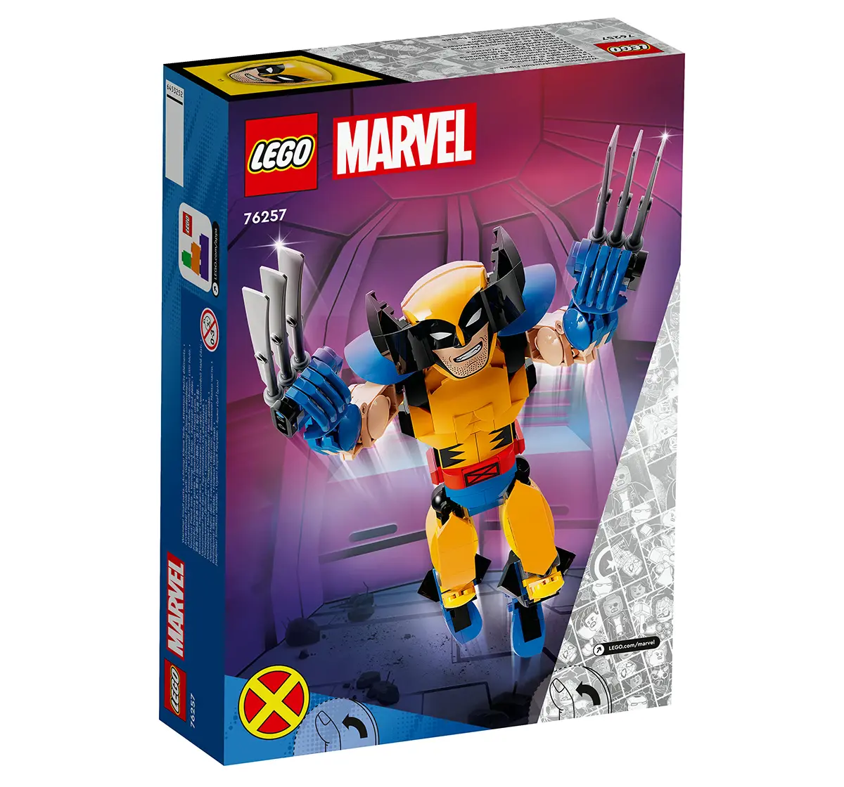 Lego Marvel Wolverine Construction Figure 76257 Building Toy Set (327 Pieces), 8Y+