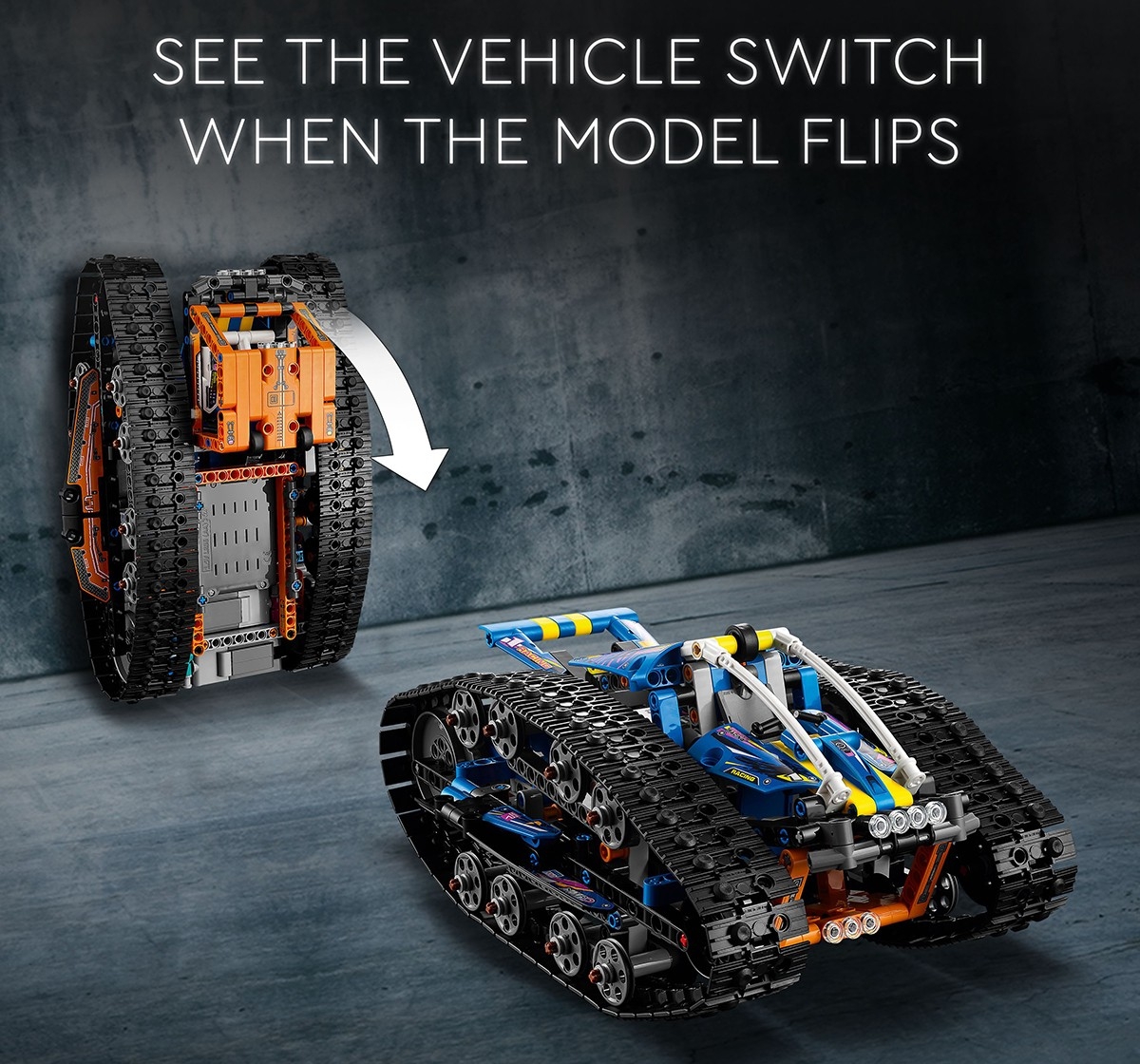 Lego Technic App-Controlled Transformation Vehicle 42140 (772 Pieces), 9Y+