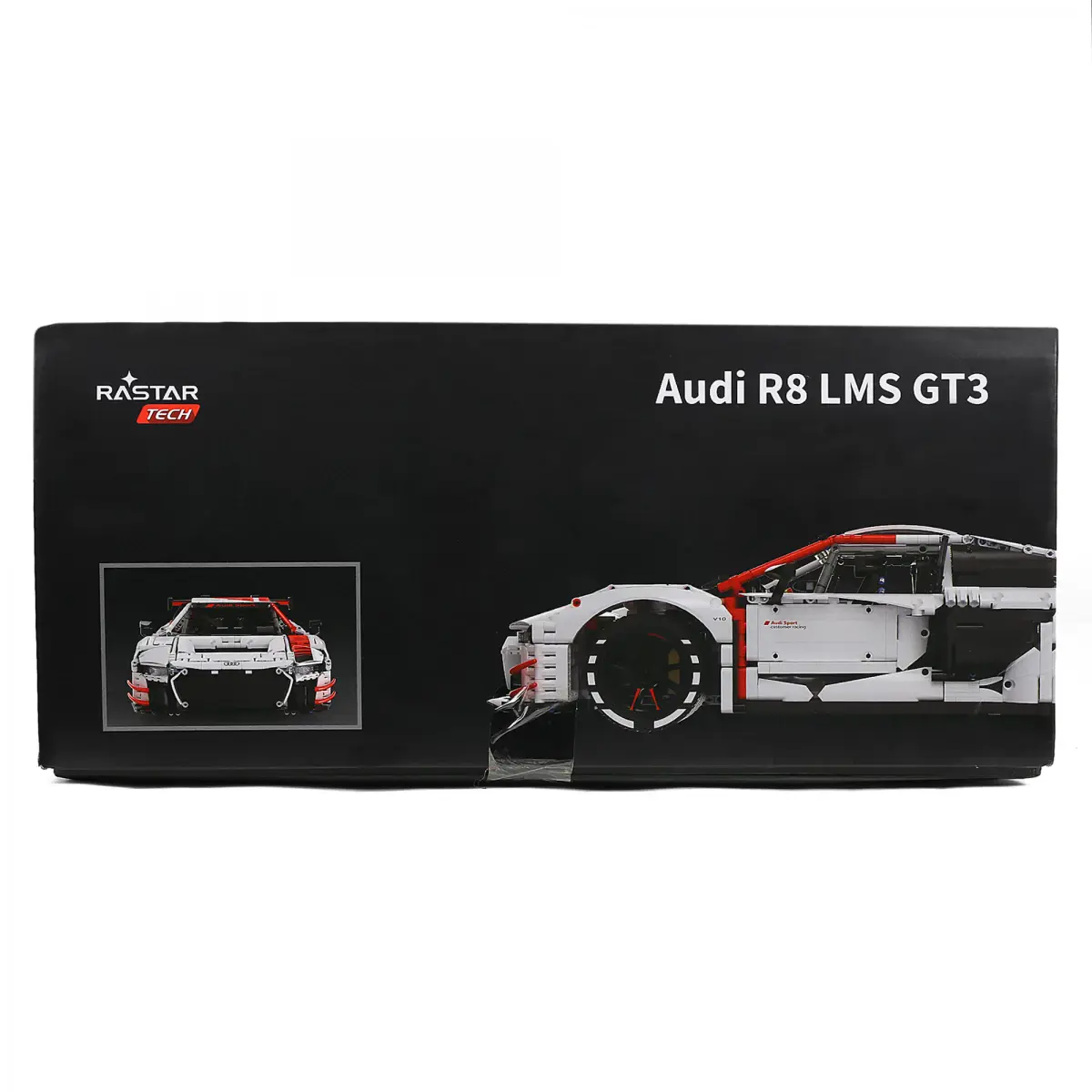 Rastar Audi R8 GT3 Building Bricks, 3322PCs, Multicolour