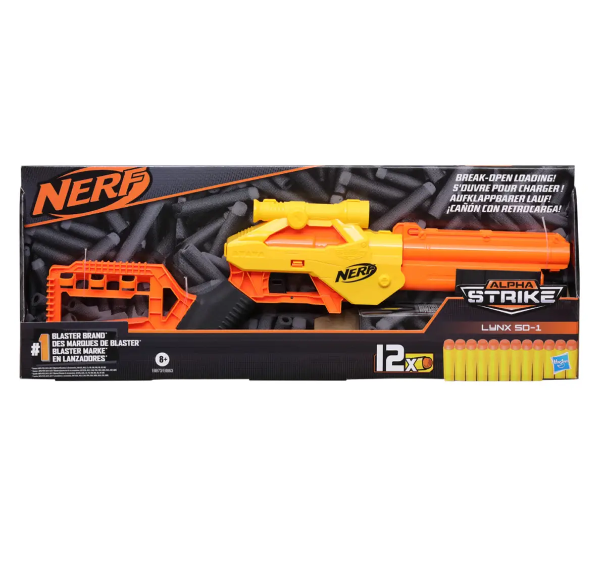 Hasbro Nerf Alpha Strike Blaster Pack Assorted Multicolour, 8Y+