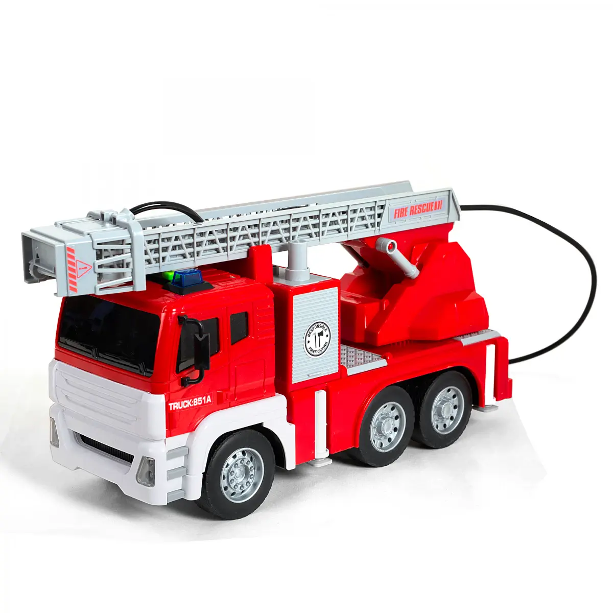 Ralleyz Urban Fire Engine Light & Sound Vehicle Toys for Kids, 3Y+, Multicolour