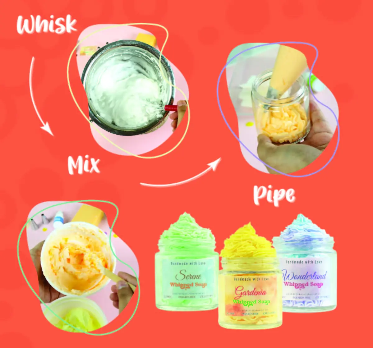 Kalakaram Whipped Soap Making Kit, 7Y+