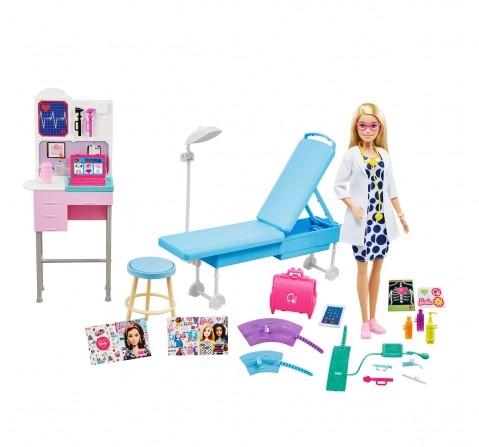 Barbie Medical Doctor Doll Playset, 3Y+, Multicolour